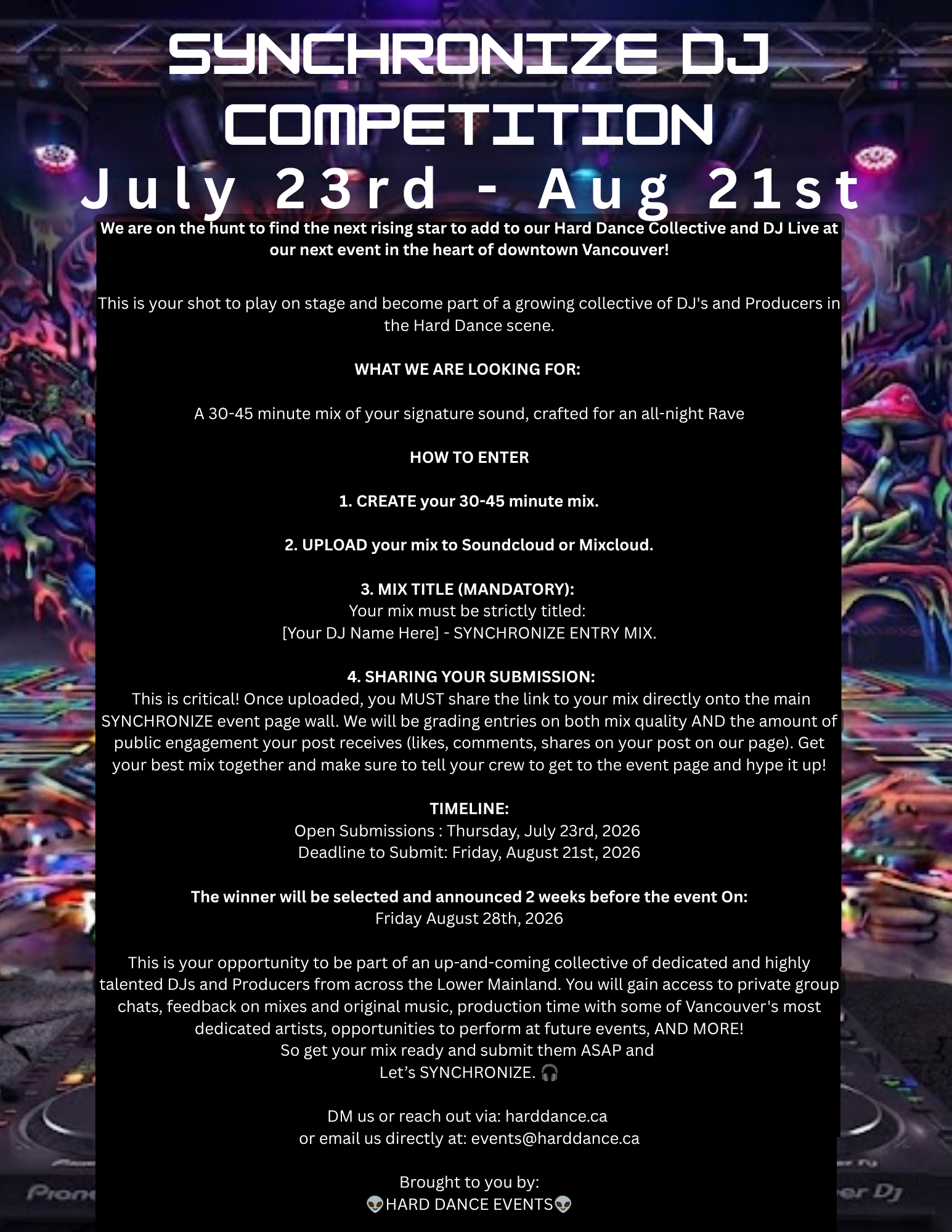 Synchronize DJ Competition