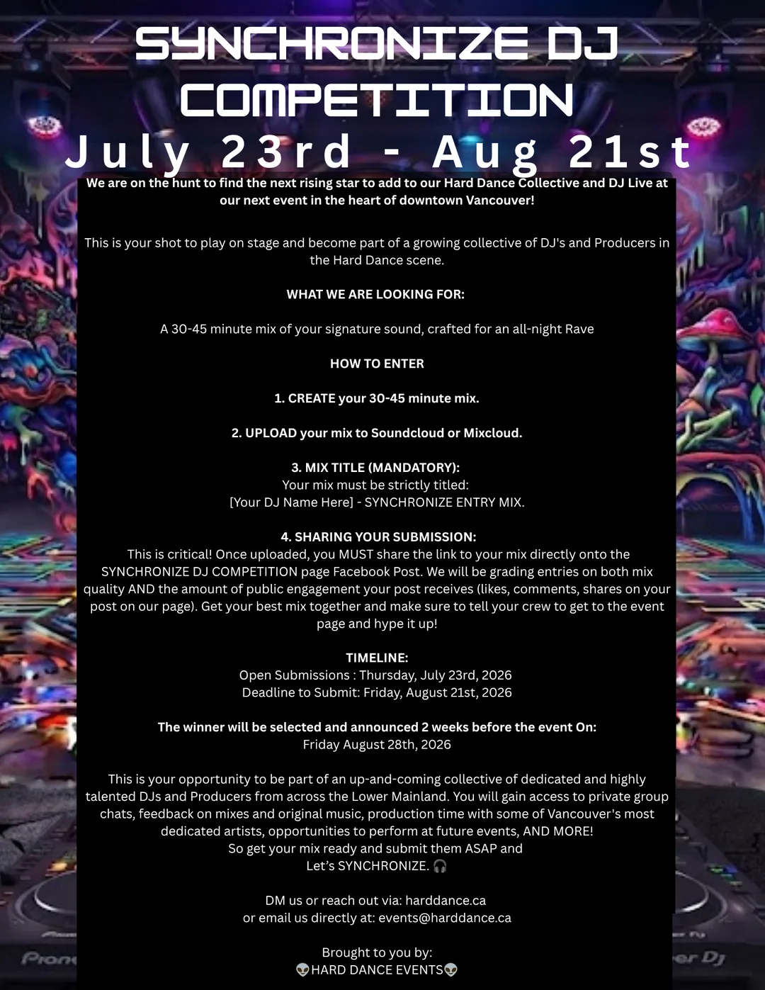 Synchronize DJ Competition